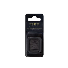 Finetec Pastille d'aquarelle nacrée Noir Intense